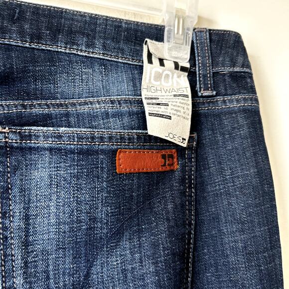 Joe's Jeans Icon Fit Size 32/14 NWT Dark Wash Long Tall Vintage Y2K Mid Rise - Picture 4 of 8